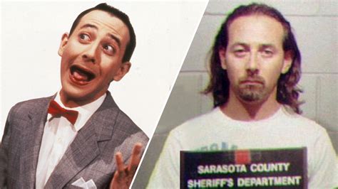 fake pee wee herman arrest recording 1991|paul reubens controversy.